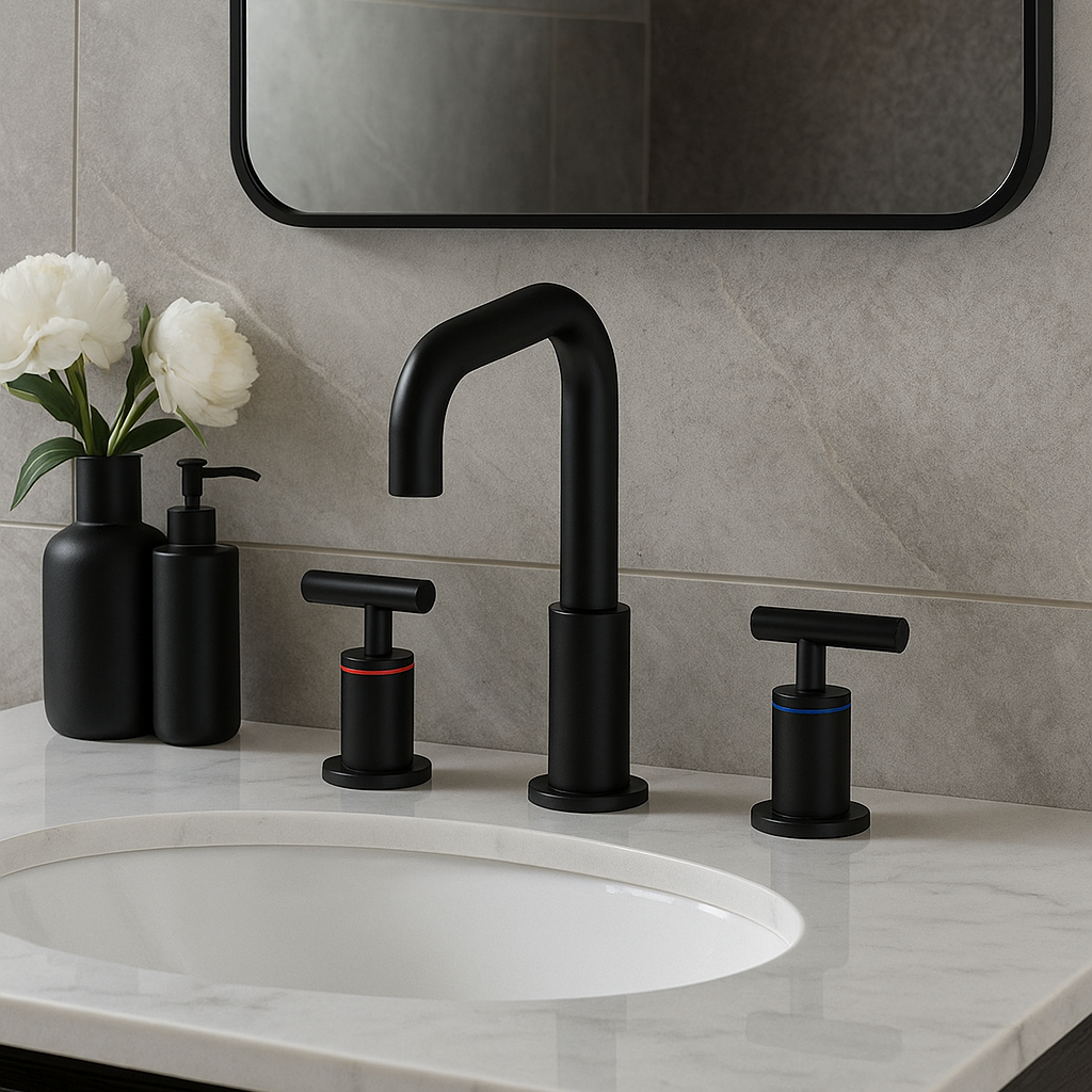Linea™ Widespread Bathroom Faucet 1.2 GPM w. Pop-Up Drain